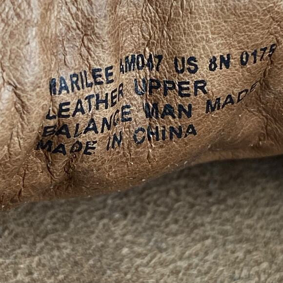 Abeo Women's Marilee Tan Leather Slip On Flats Size US 6 - Picture 12 of 12